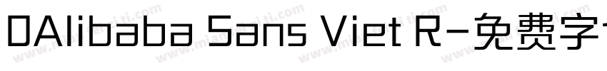 0Alibaba Sans Viet R字体转换